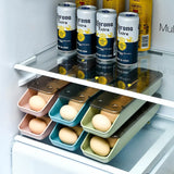 Multi-Layer Egg Holder Rack for Fridge Storage