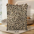 Large Leopard Print Blanket - Soft Cozy Throw for Home Decor