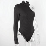 Candyhot Sexy Single Shoulder Bodysuit for Women