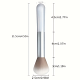 Single Handle Blusher and Highlight Brush