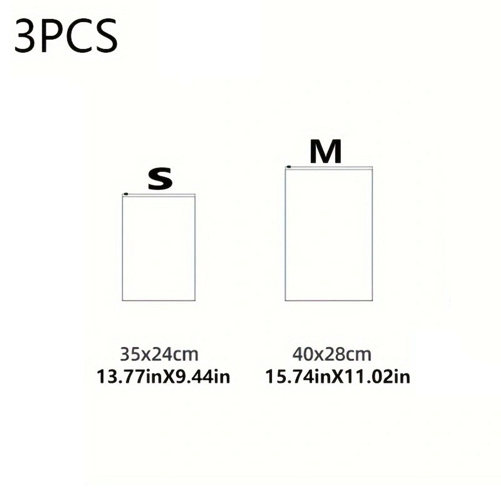 5pcs Printed Travel Storage Bags, Waterproof Clothes Organizer