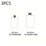 5pcs Printed Travel Storage Bags, Waterproof Clothes Organizer