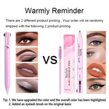 4-in-1 Multi-Functional Lip Liner, Eyeliner & Eyebrow Pencil Set