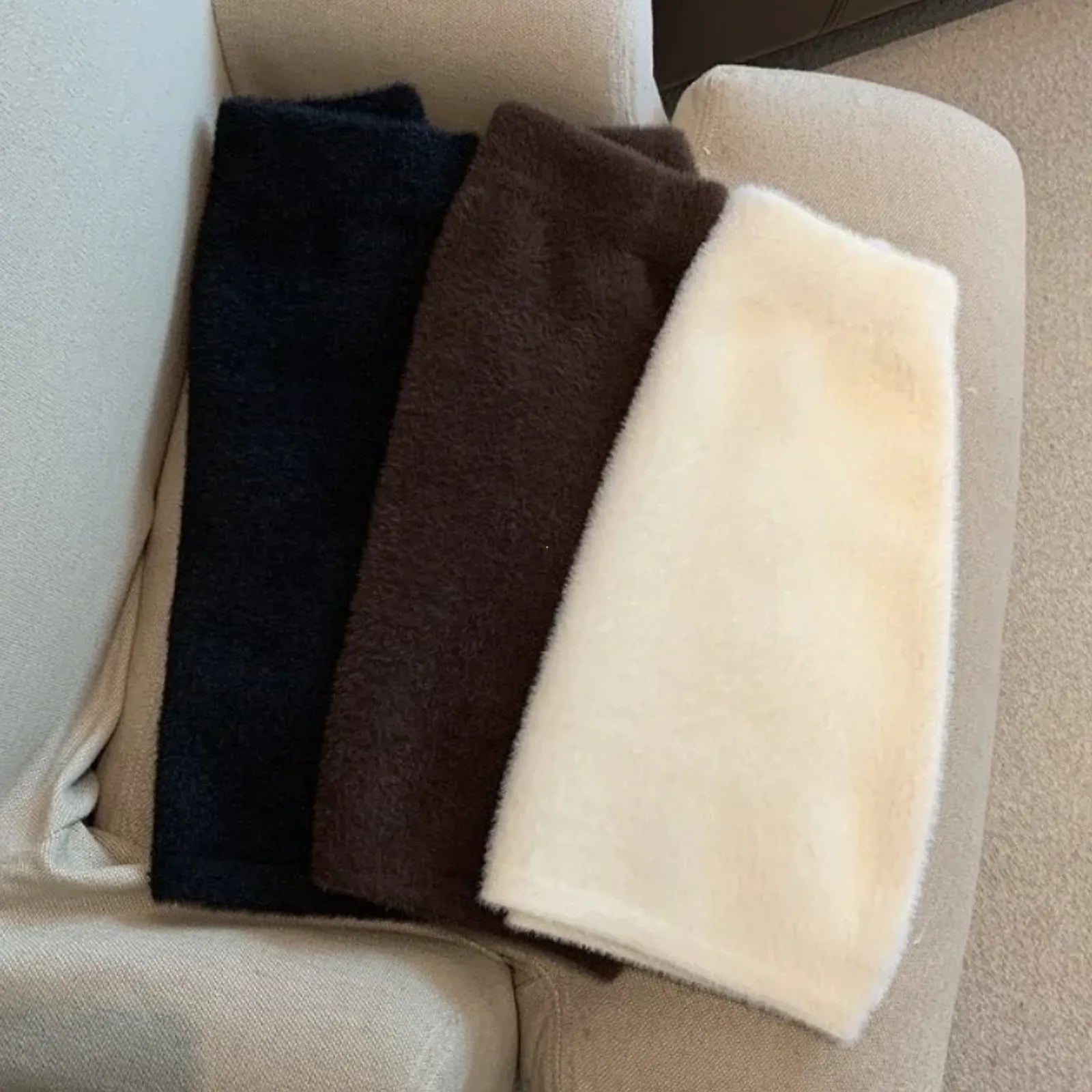 Elastic Waist Slim Women’s Mini Skirt