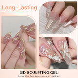 5D Sculpting Gel Polish for Nail Art - 12ml