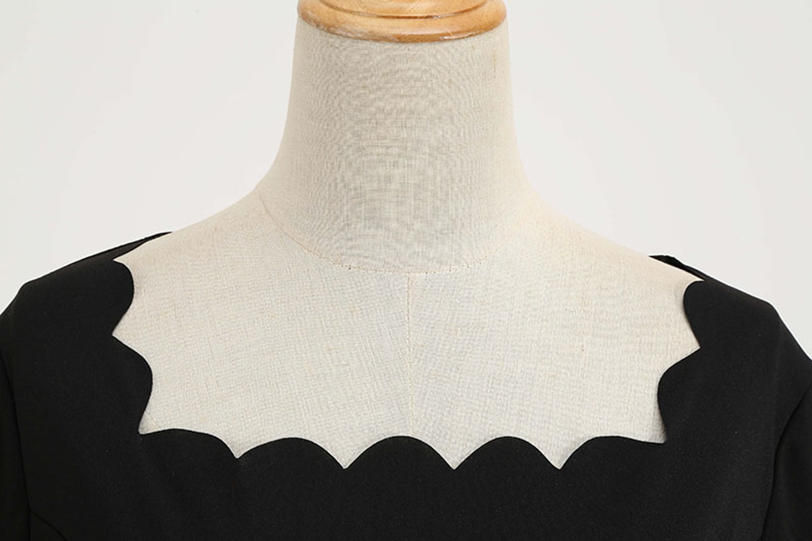 Women's Vintage Christmas Midi Dress with Square Collar