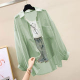 Elegant Summer Chiffon Blouse - Casual Women's Top
