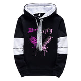 Girls Urban Fashion Loose Hoodie with Letter Print