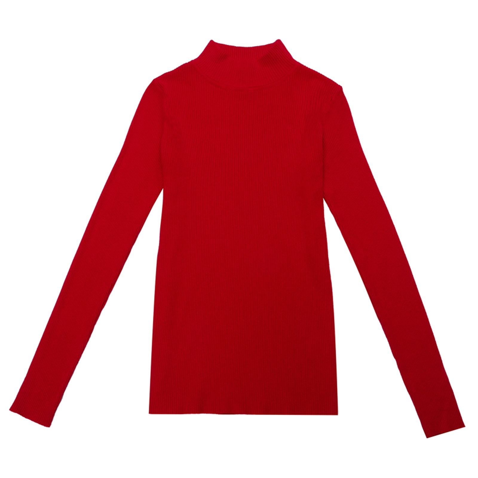 Korean Chic Turtleneck Pullover Sweater for Women