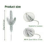 10 Pieces Reusable Christmas Pine Branches for Winter Decor