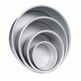 Nonstick Round Cake Pan Set - 4 to 12 Inch Aluminum Moulds