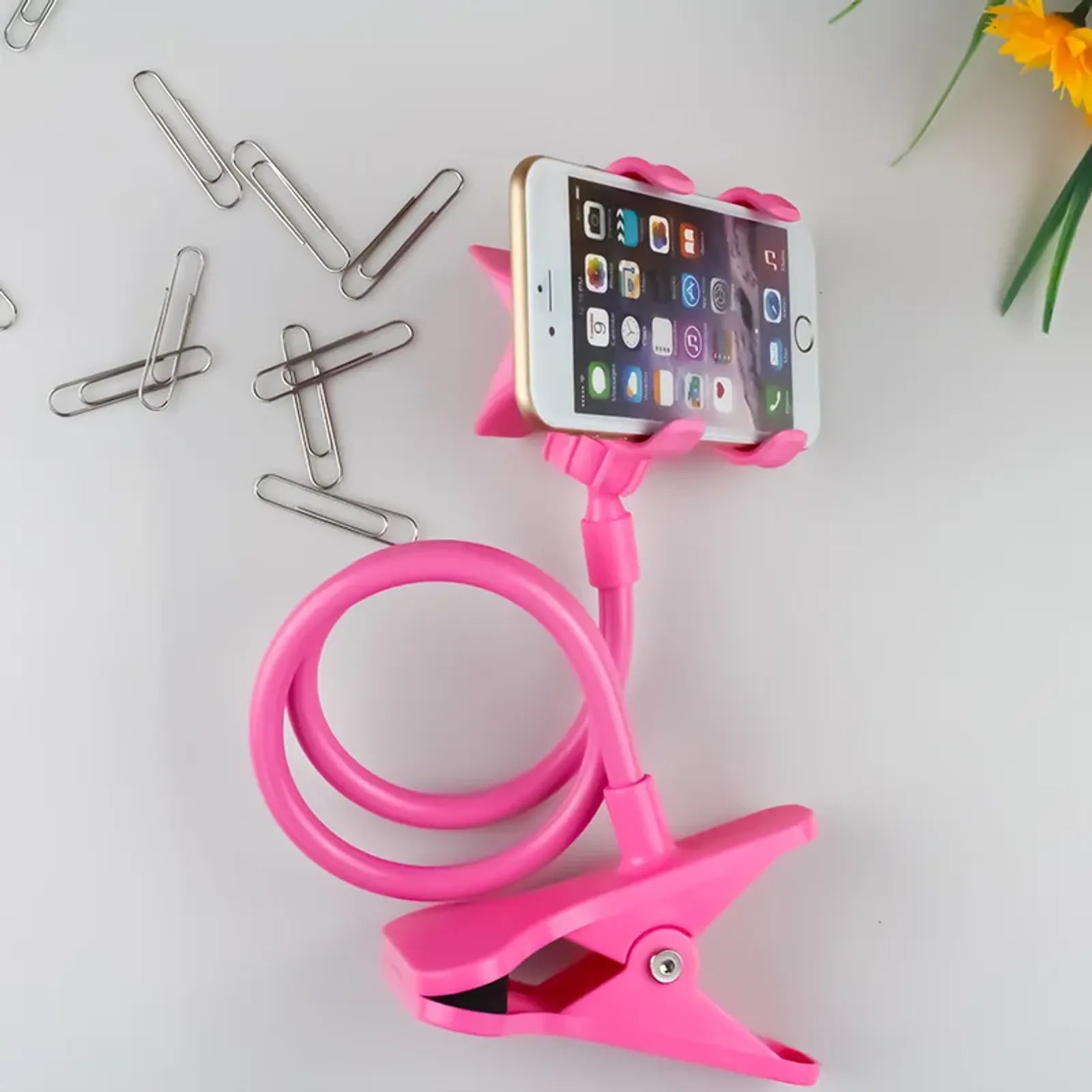 70cm 360° Clip Mobile Phone Holder Stand