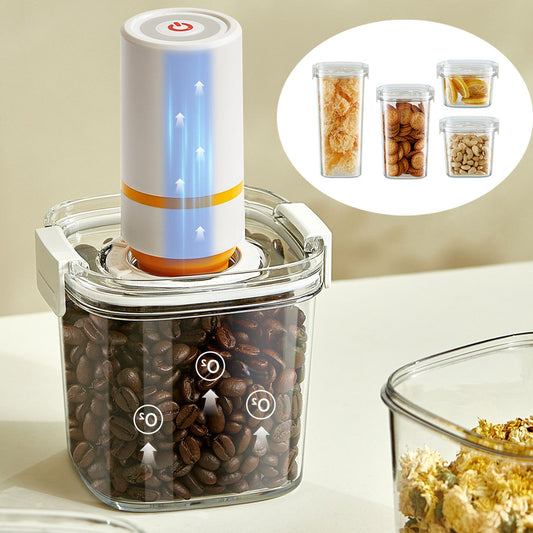 Vacuum Sealed Coffee Beans Storage Jar