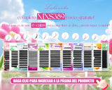 Lakanaku 2D Eyelash Extensions - U YY Fiber Double Tips