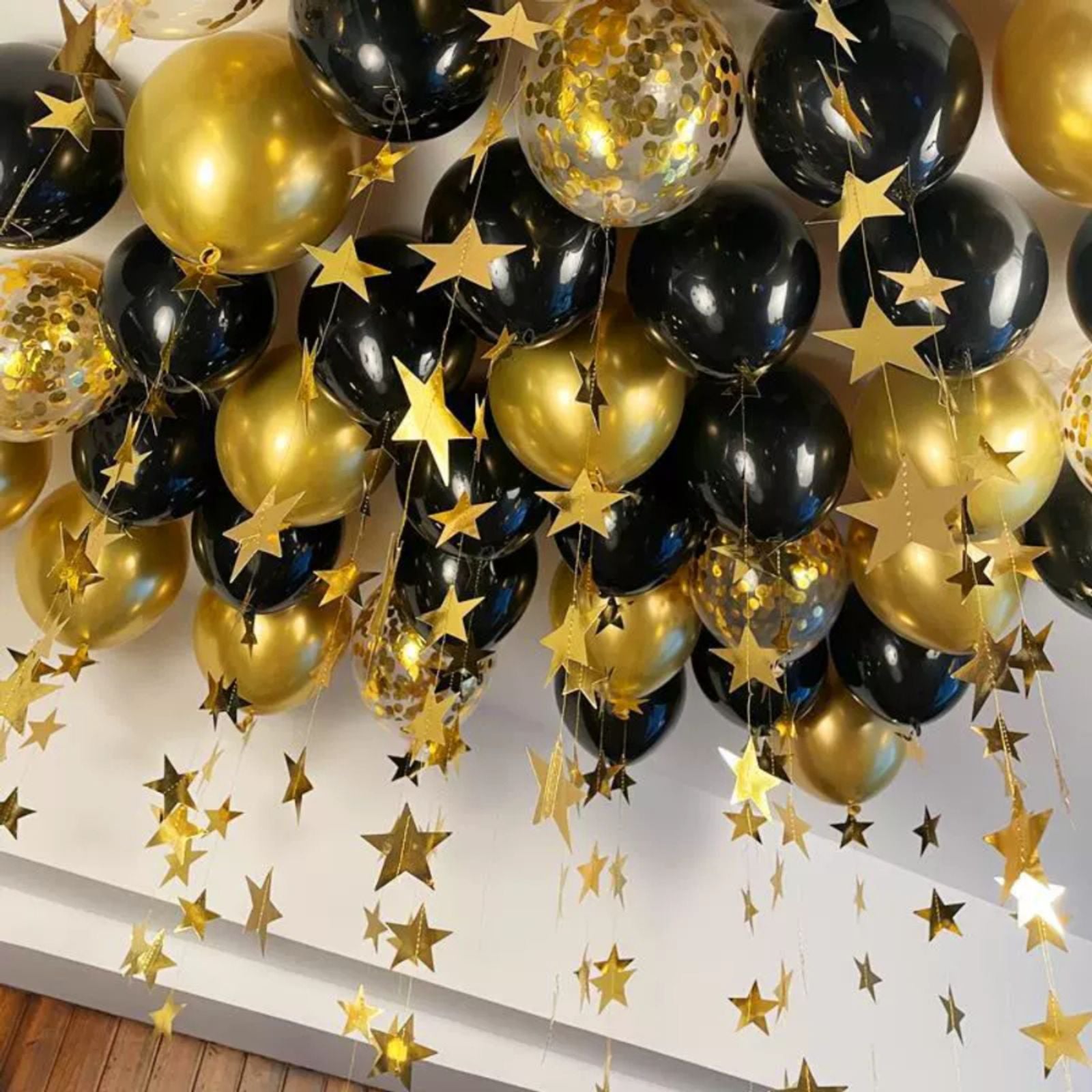 43 Pcs Metallic Thick Balloons Set for Party Decoration