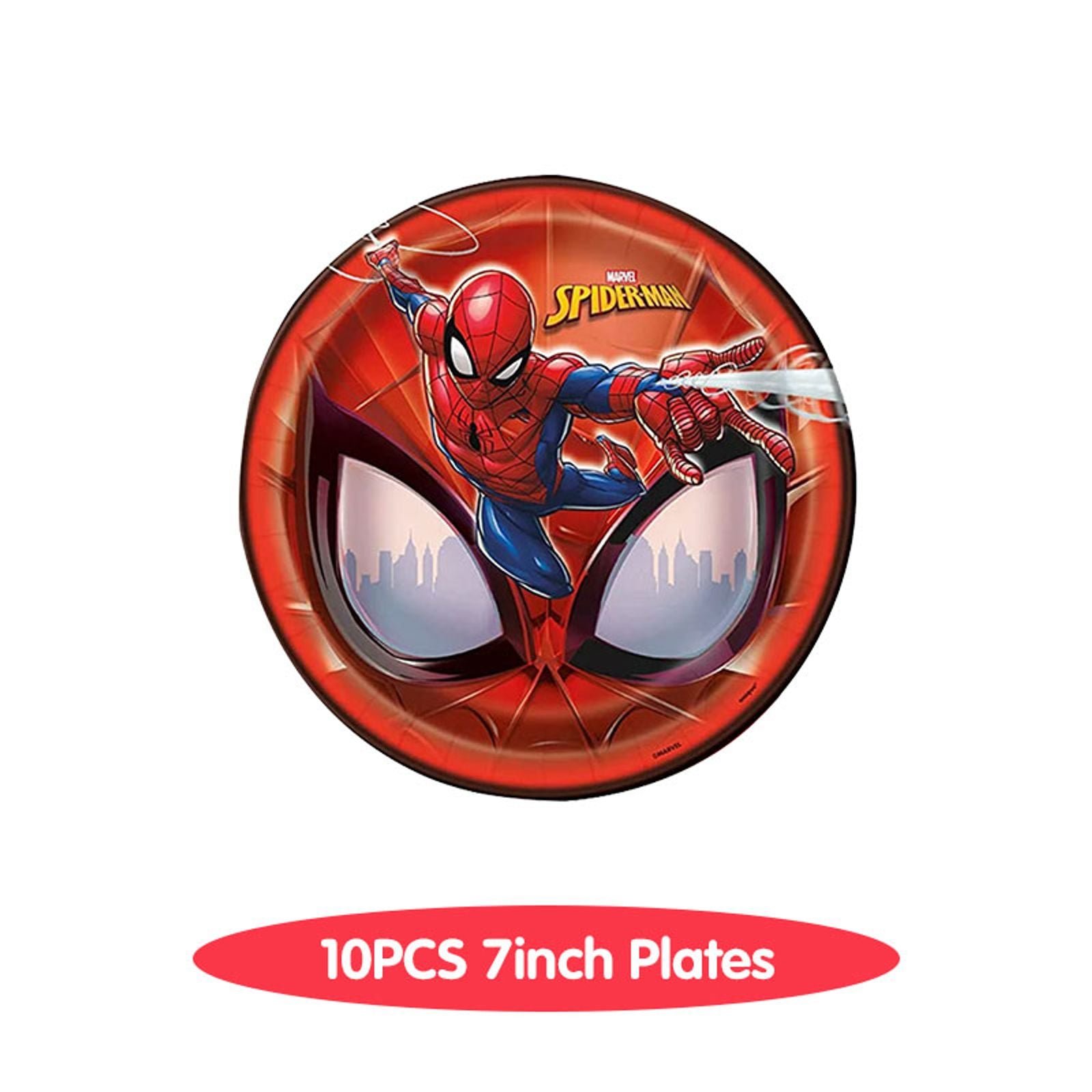 Spiderman Birthday Tableware Set for Kids
