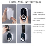 Toothpaste Squeezer Dispenser Holder - Wall Mount