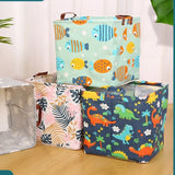 32cm Cute Printing Foldable Storage Baskets - Organizers