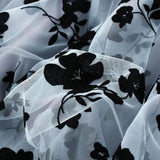 Elegant Floral Tulle Midi Skirt for Women