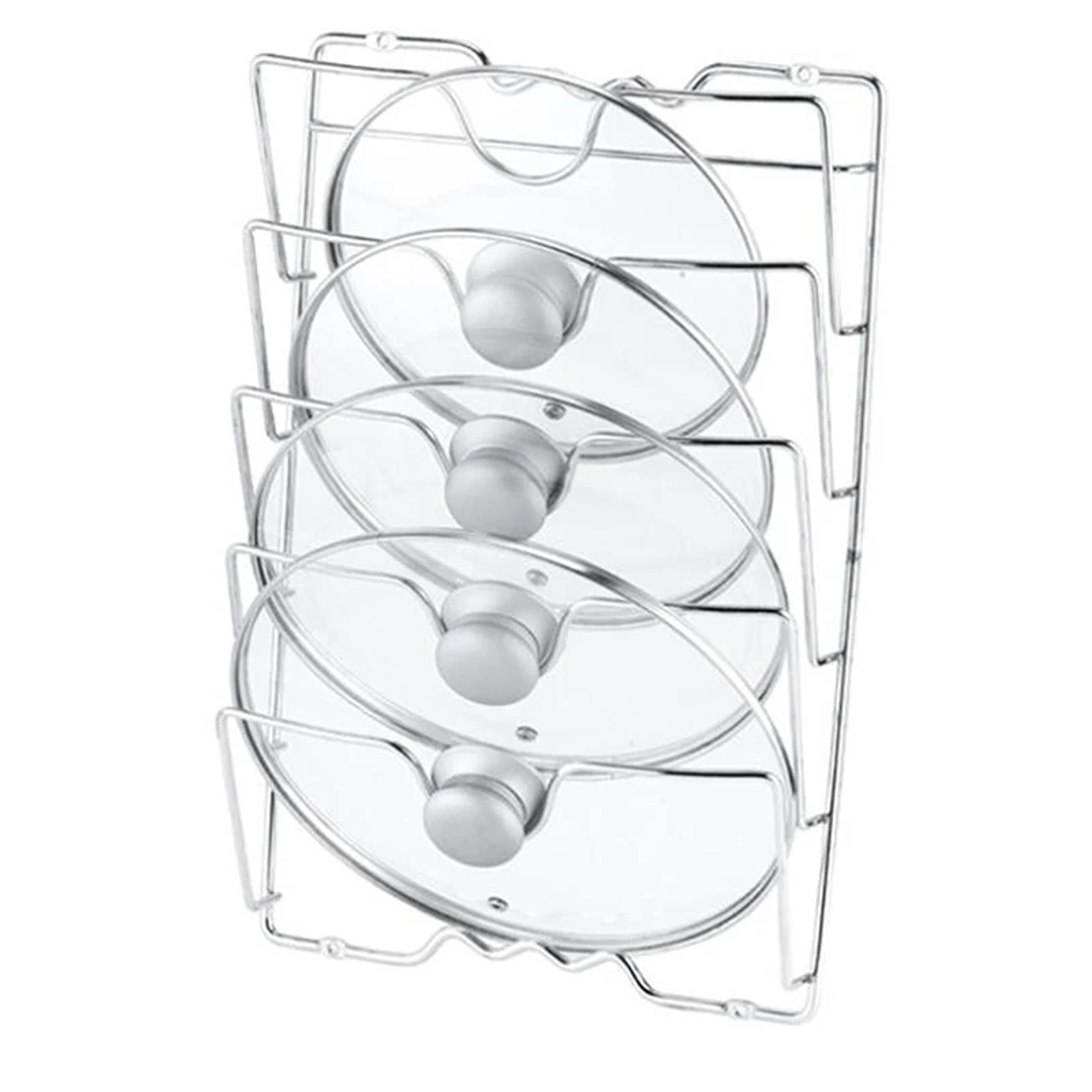 Five-Layer Kitchen Organizer Rack for Pot Lids