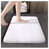 Non-Slip Coral Velvet Bath Mat