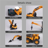 Mini Engineering Diecast Car Set - Construction Vehicles