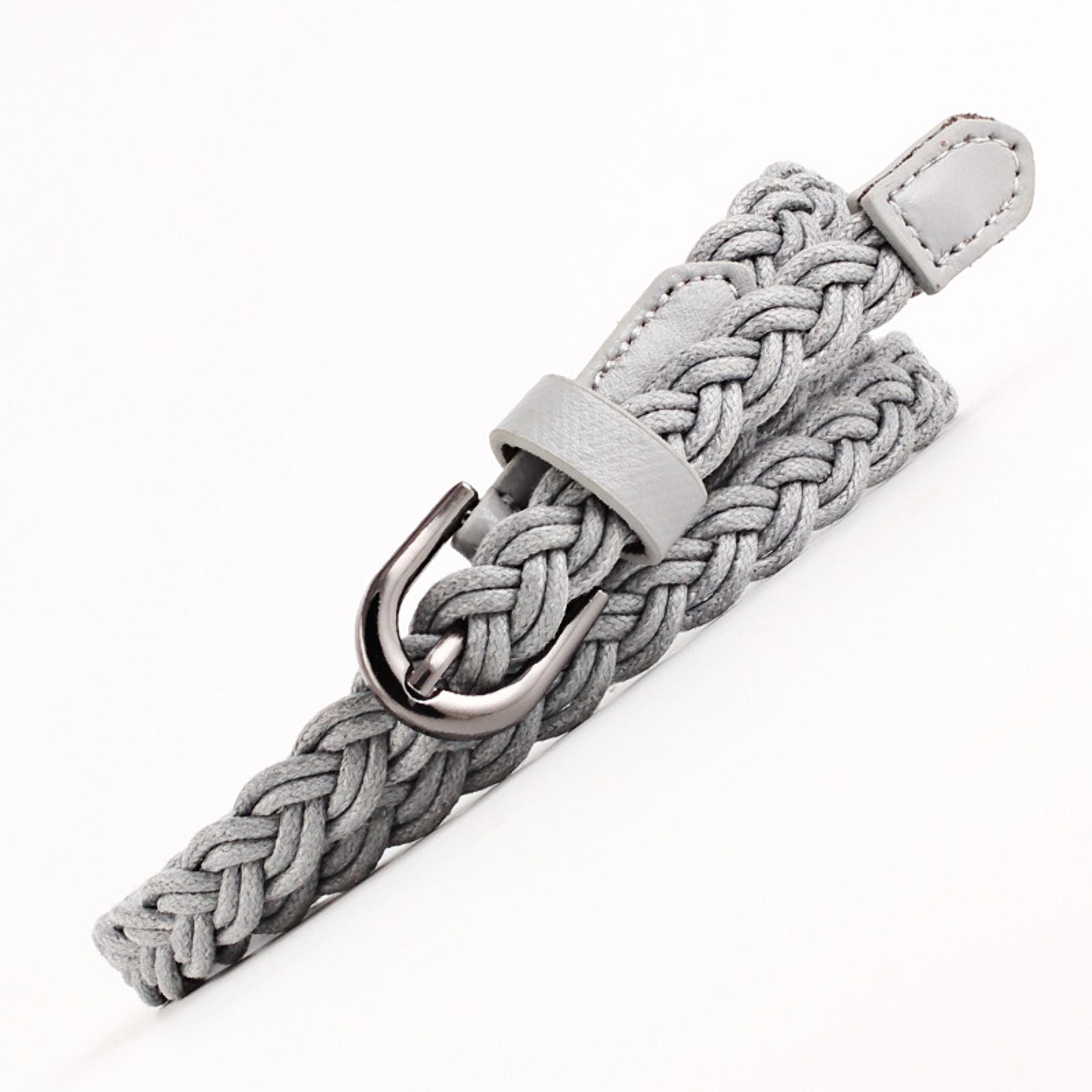 Fashion Casual Woven Leather Women's Decorative Belt