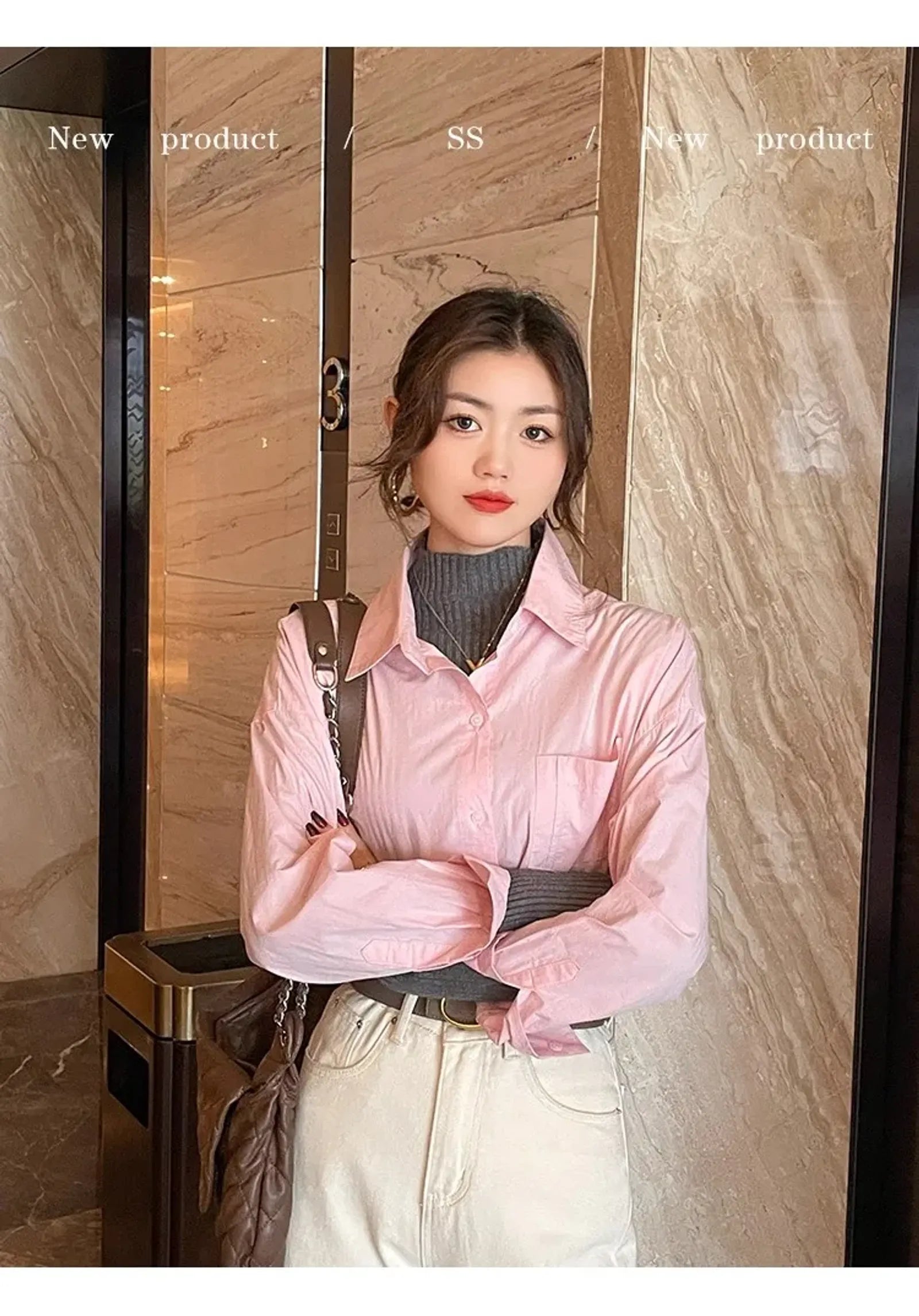 Solid Color Slim Turtleneck Sweater for Women