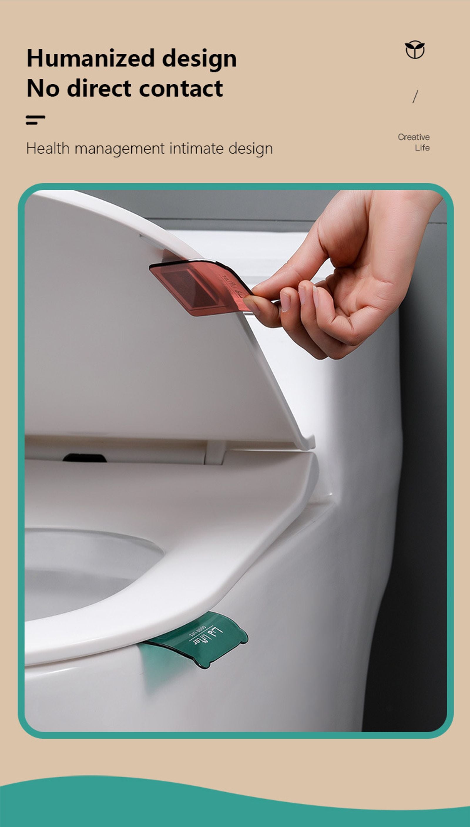 Toilet Lid Lifting Device