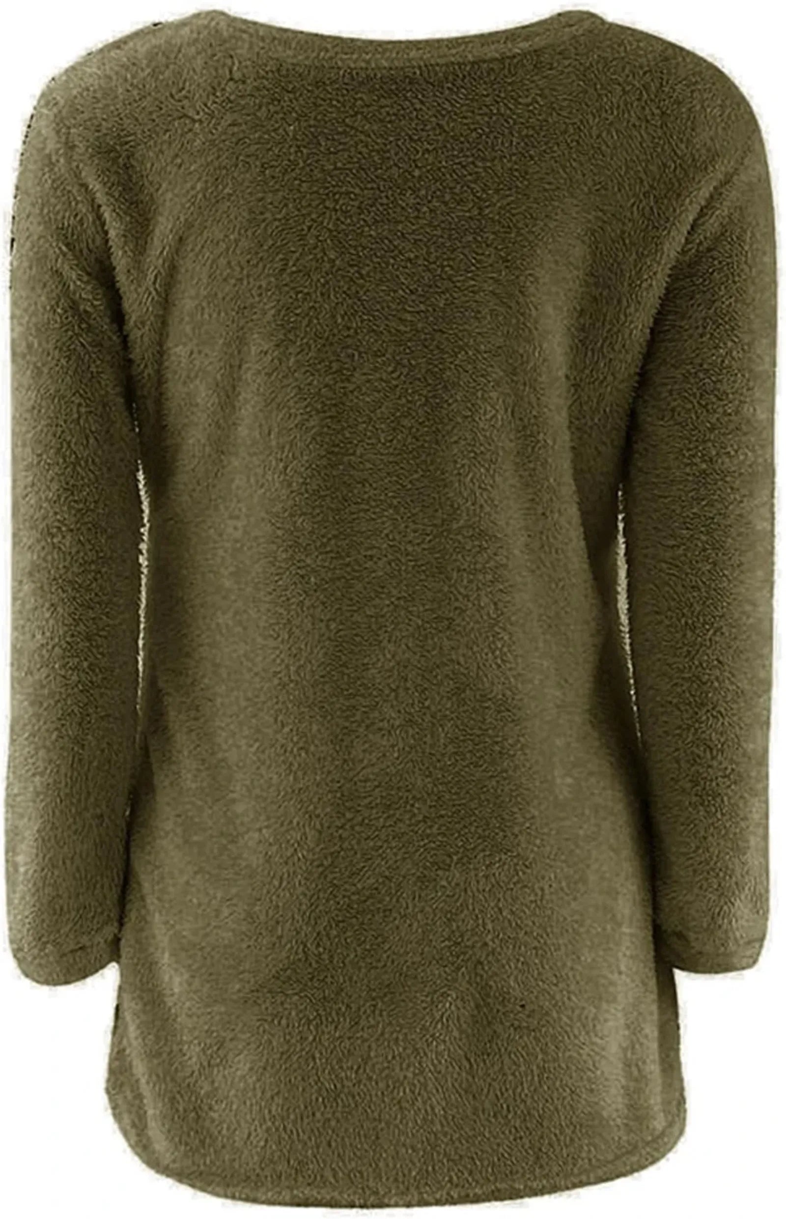 Plus Size Women's Warm Knitted Pullover Sweater