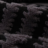 Geometric Lines Jacquard Fleece Sofa Blanket