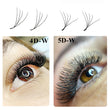 Befer W Shaped Fake Eyelash Extensions - 3D to 6D Variants