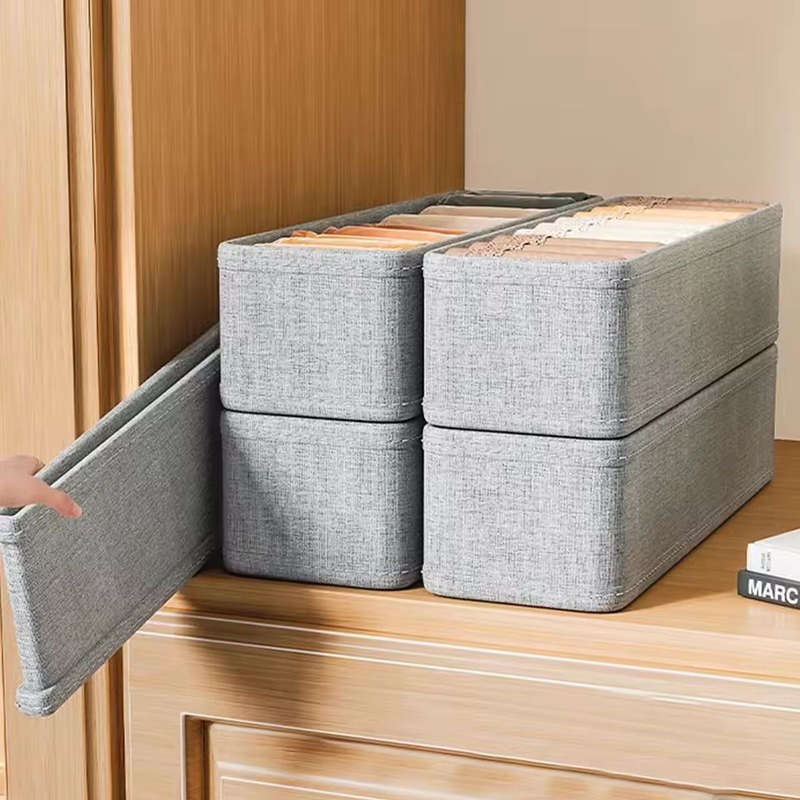 Drawer Storage Organizers for Clothes, Set of 1/2/4 Pieces