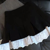 High Waist Silver Sequin Mini Skirt for Women