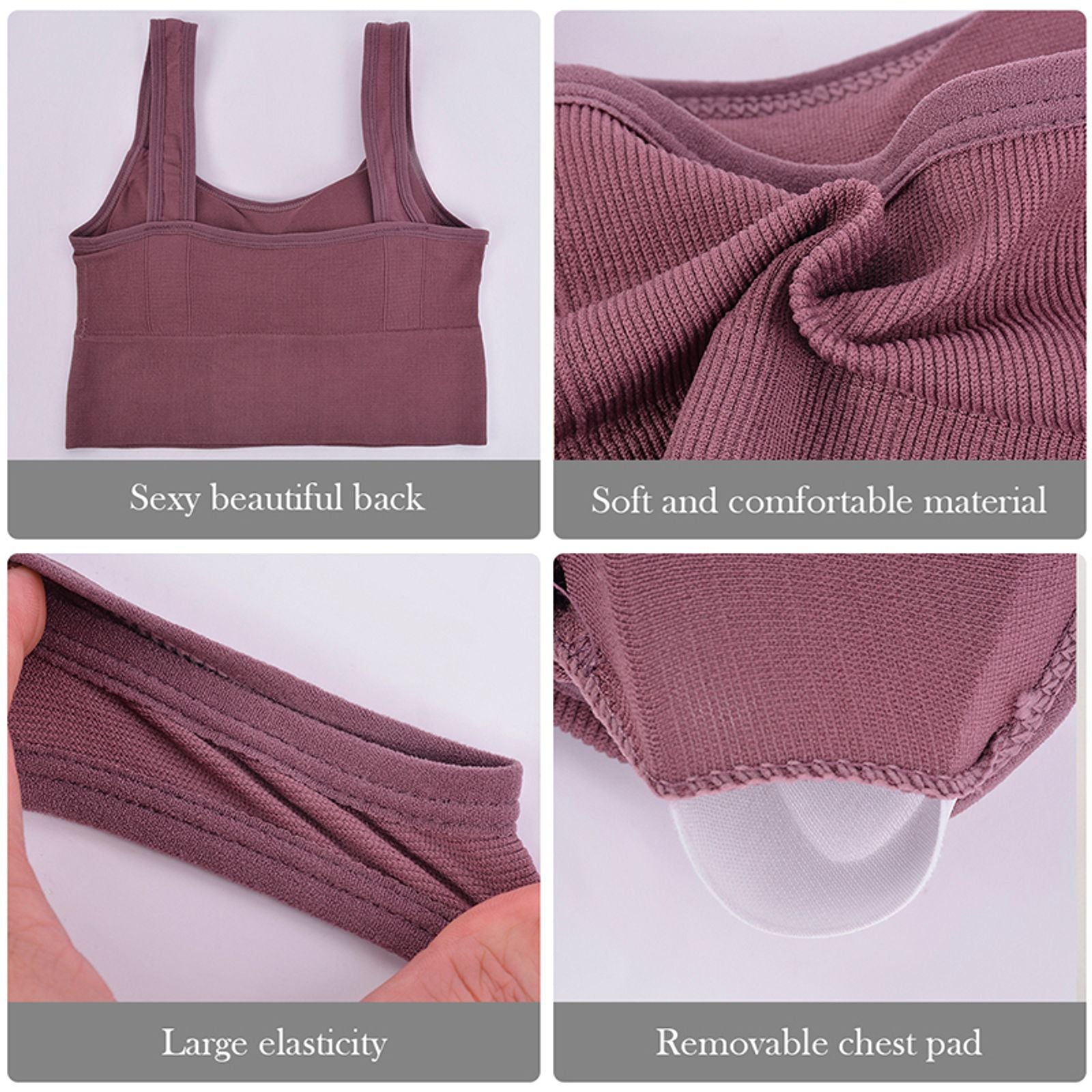 Breathable Seamless Sports Bra for Women