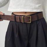 Versatile American-Style Retro Women's Belt