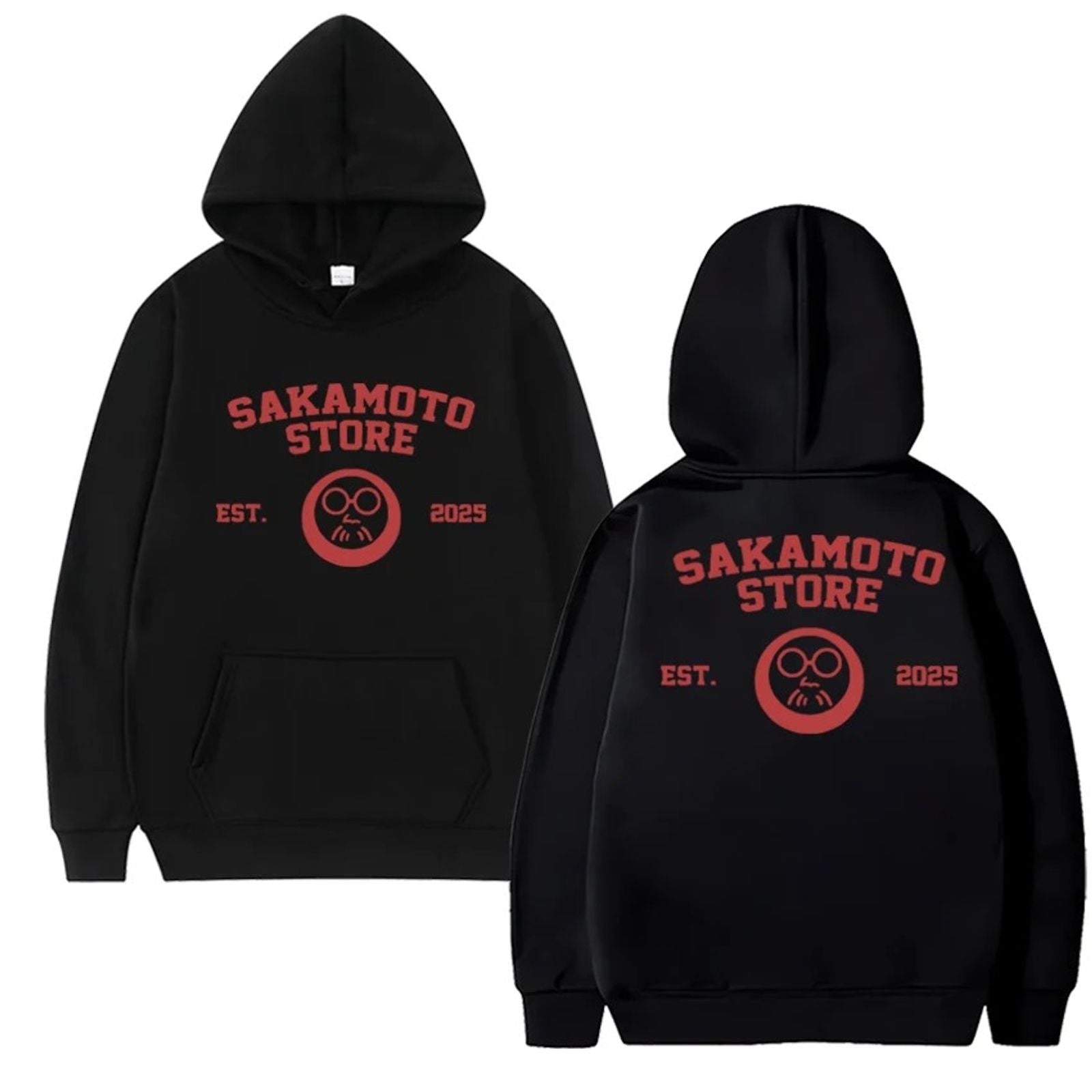 Sakamoto Days Oversized Printed Hoodie