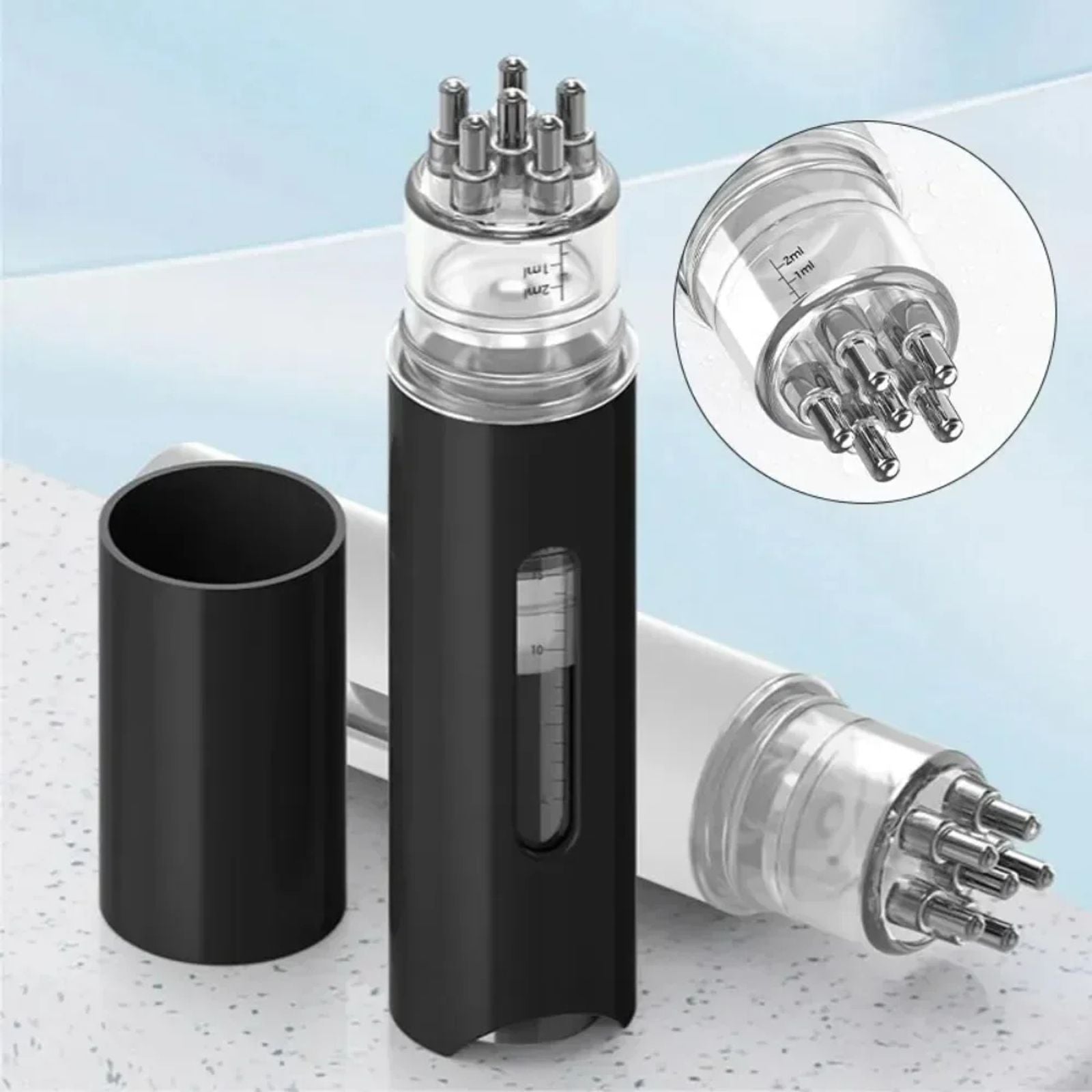 Portable Scalp Applicator and Massager for Hair Care