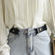 Adjustable Stretch Waist Belt - No Buckle Design