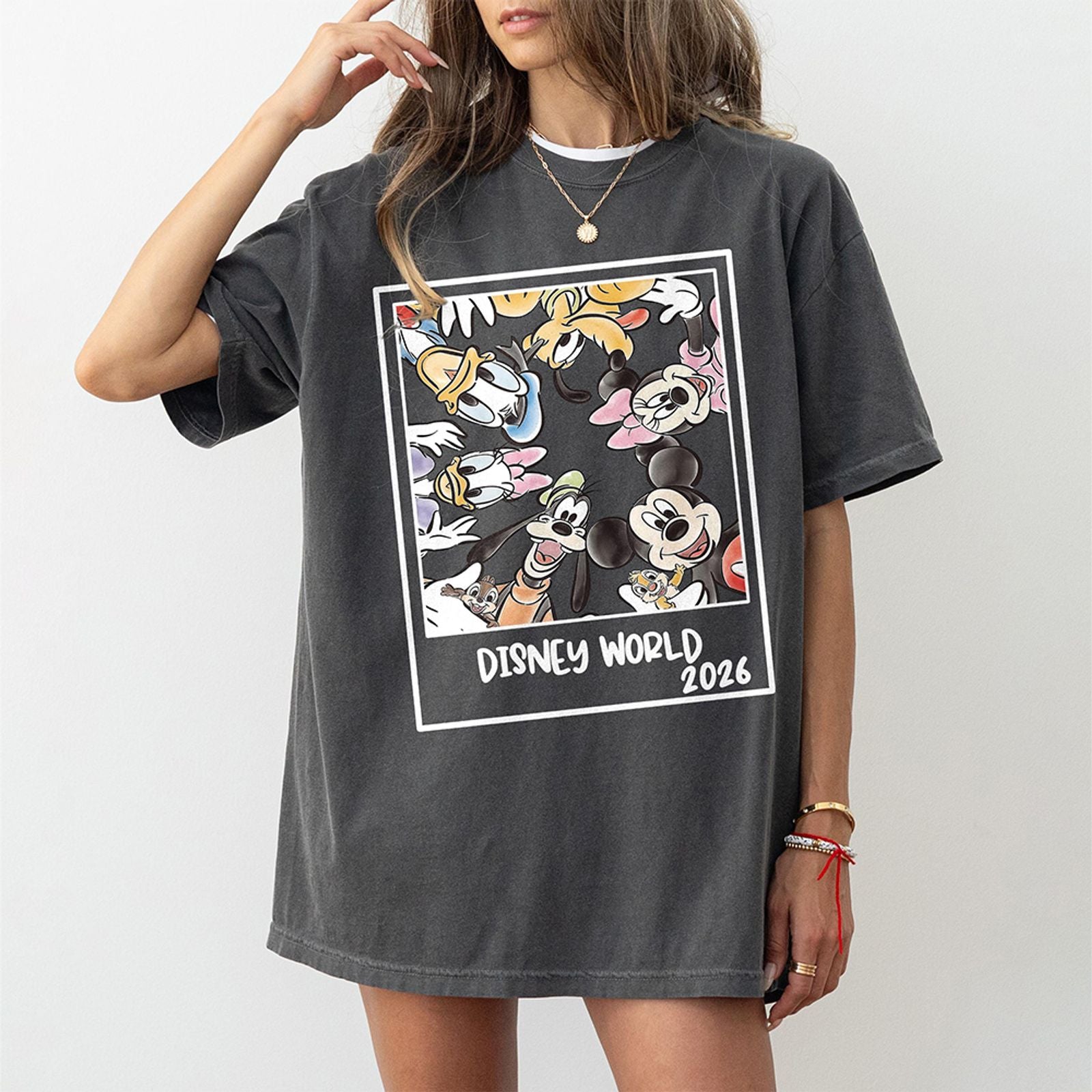 Vintage Disneyworld Mickey And Friends Summer Shirt