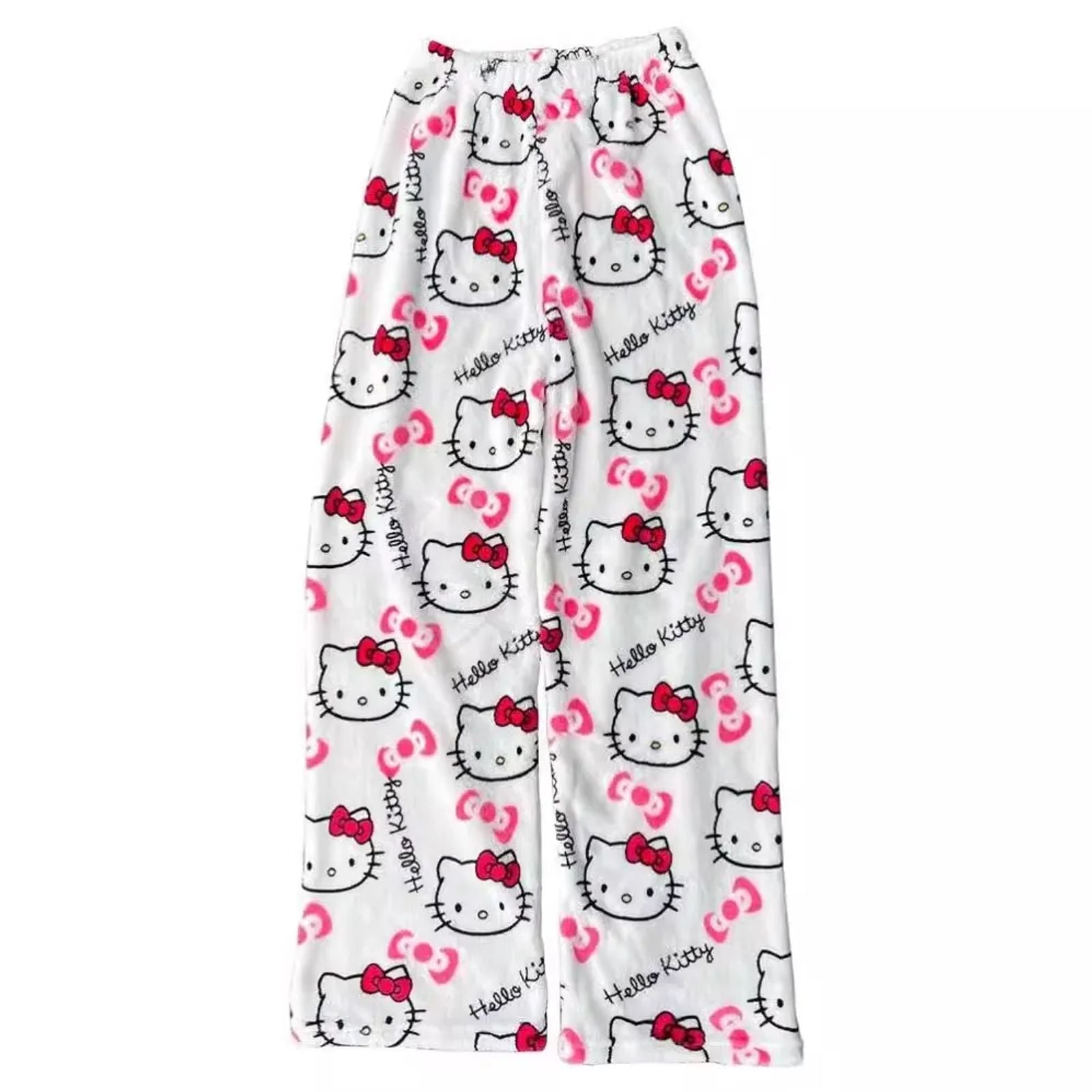 2026 Flannel Kuromi Sleeping Pants - Casual Loose Fit