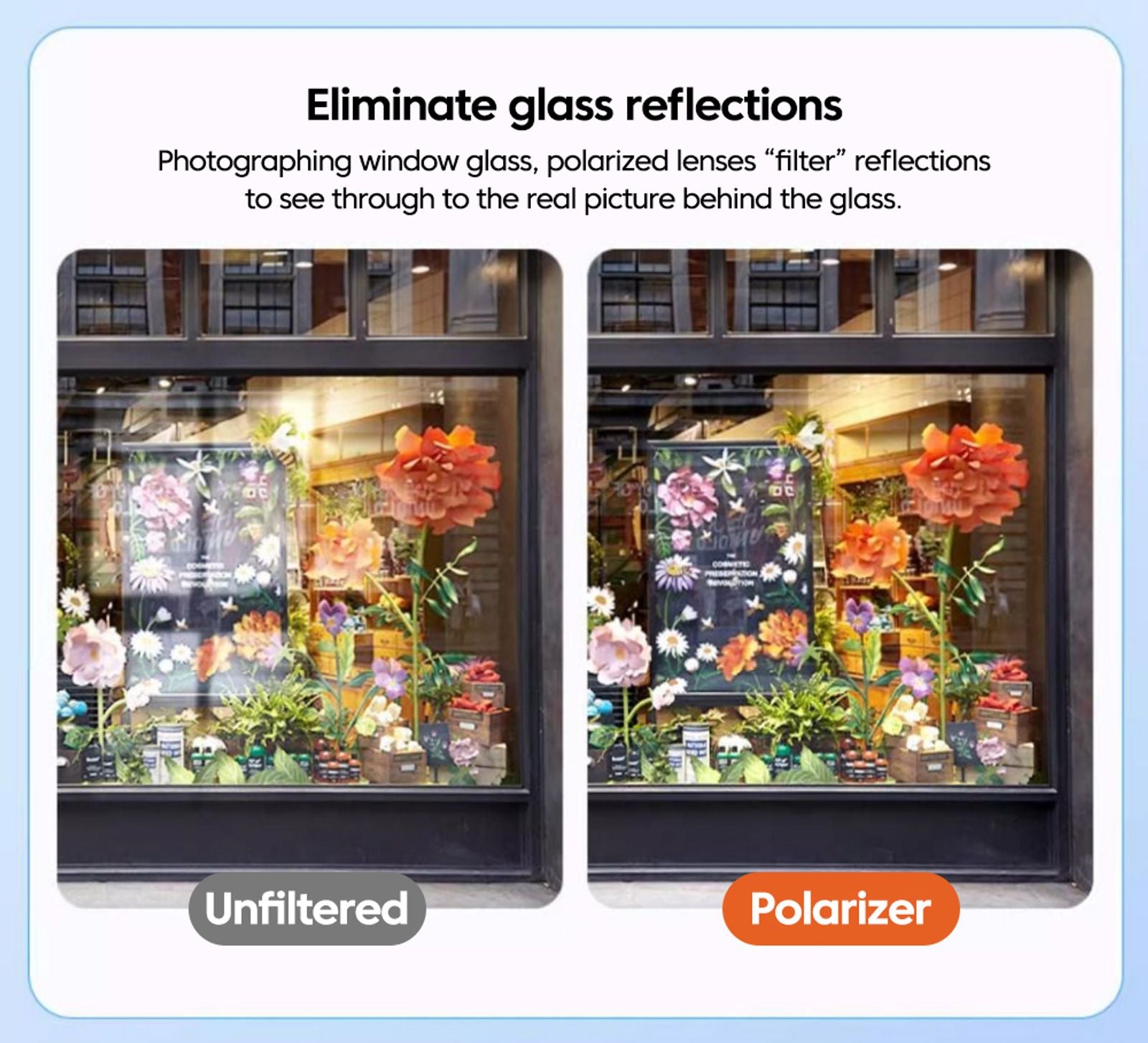 52mm Circular Polarizing Filter for Mobile Phones