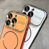 Luxury Laser Camera MagSafe Cover for iPhone 17/16/15/13