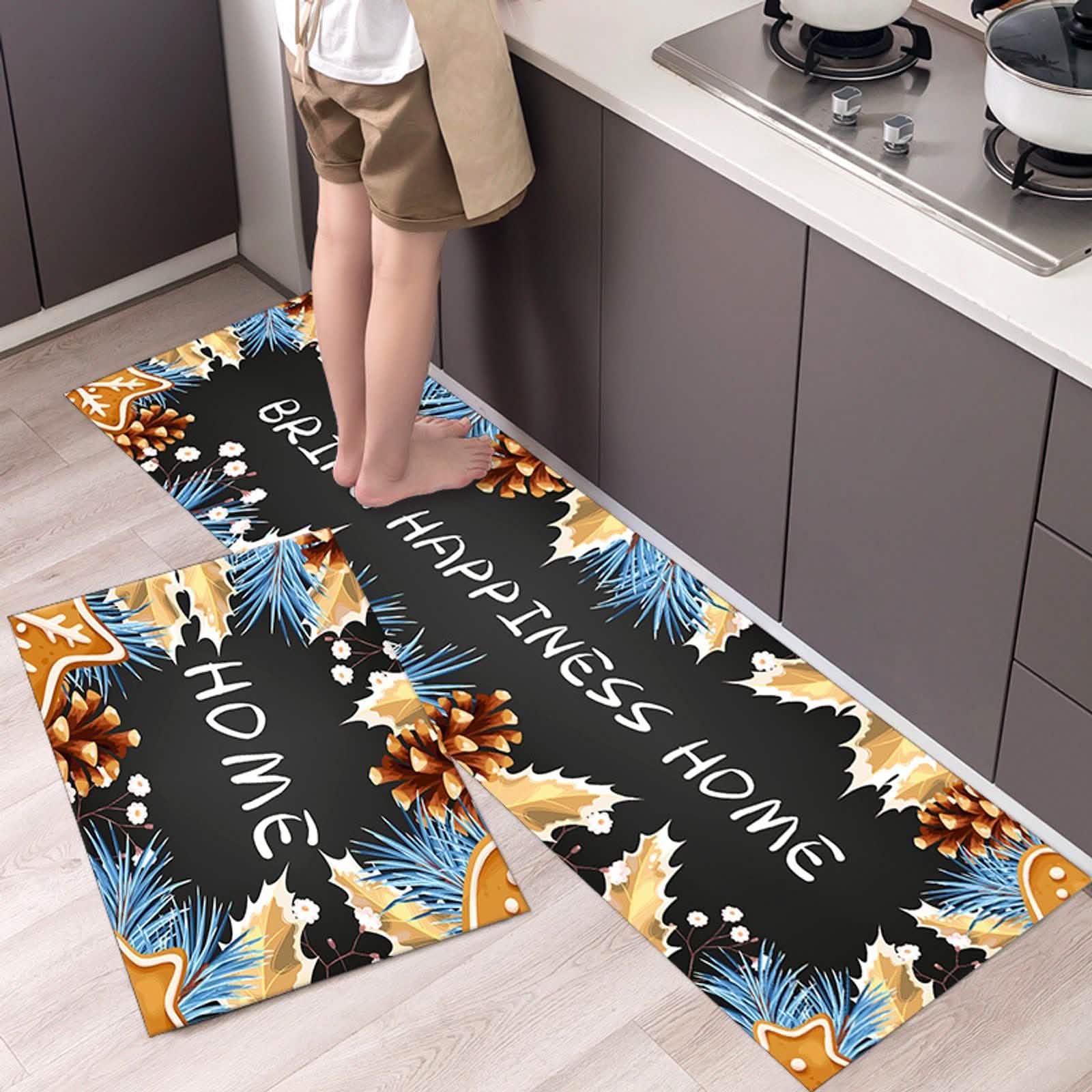 Nordic Style Kitchen Mat - Simple Modern Decor