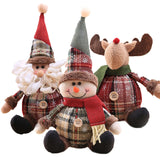 Telescopic Snowman Figure Christmas Decoration