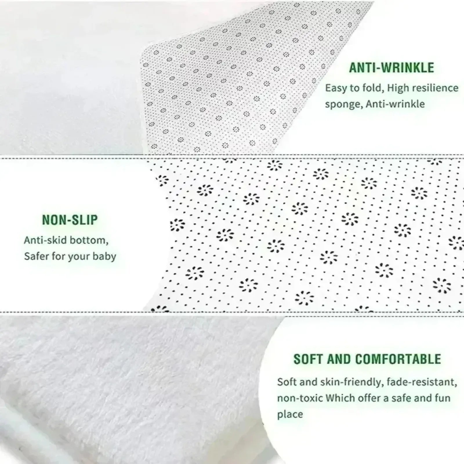 Modern Abstract Geometric Floor Mats for Living Room & Bedroom