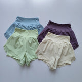Women's High-Waisted Quick-Dry Sports Shorts