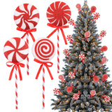 4pcs DIY Christmas Tree Lollipop Decoration Set