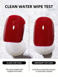 15ml Long Lasting Clear Rubber Top Coat Nail Polish