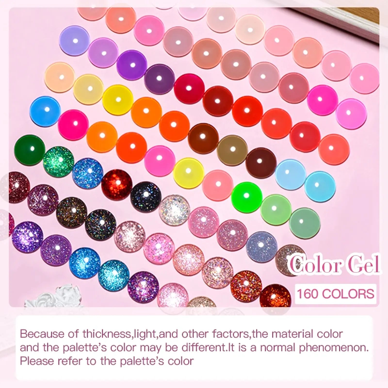 12Pcs Gel Nail Polish Set in Pink Blue Neon Macaron Colors